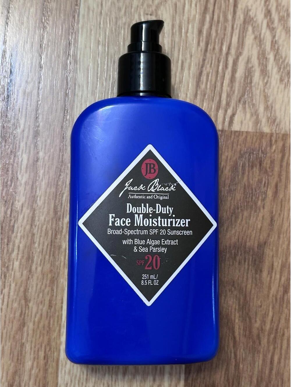 Jack Black Double-Duty Face Moisturizer SPF 20 8.5 Fl Oz